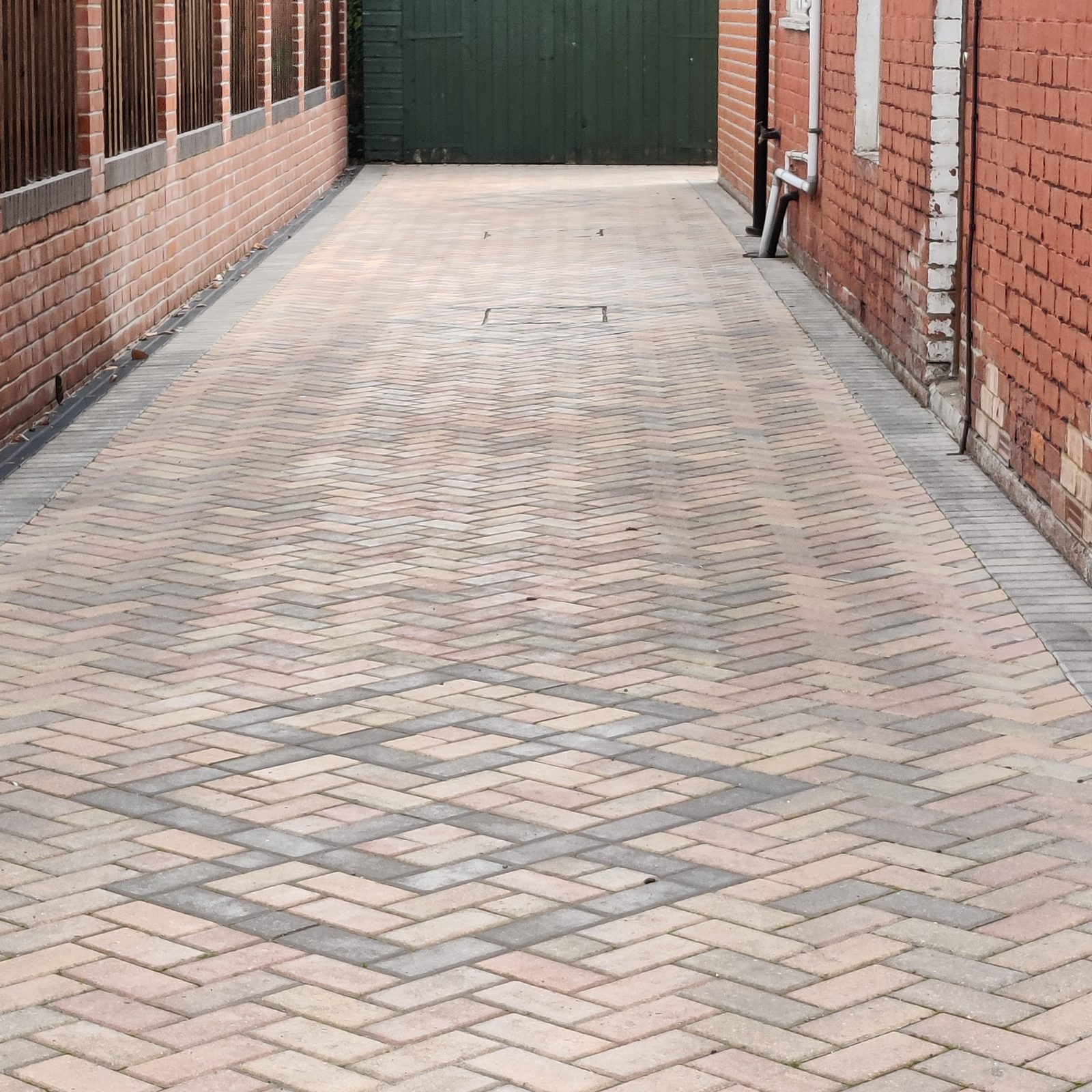 A block-paved driveway completed by Pave Pro Surfacing
